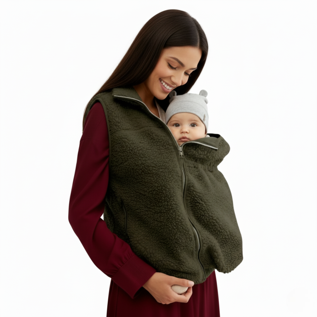 MAMA Babywearing Fleece Jacket And Vest | SLIMG:7266123171211792314