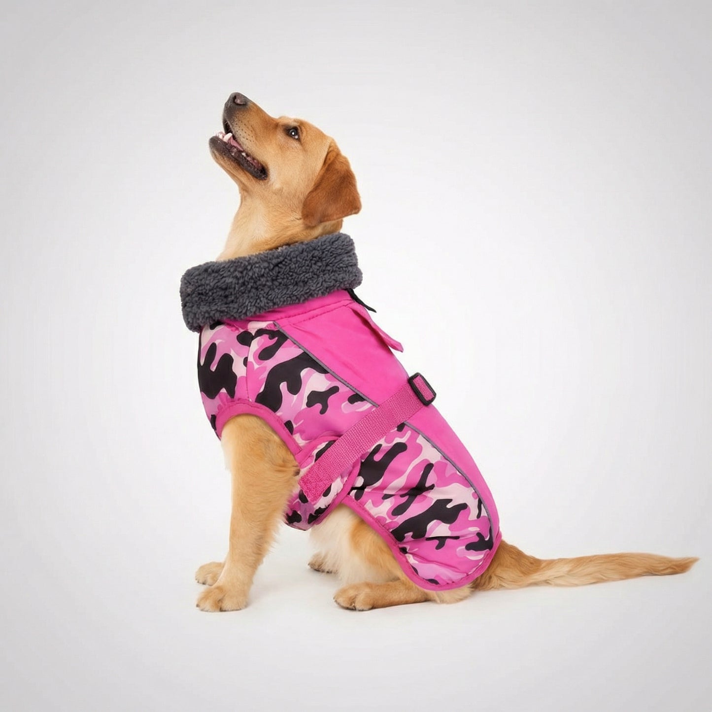Adjustable Extra Warm Dog Winter Jacket