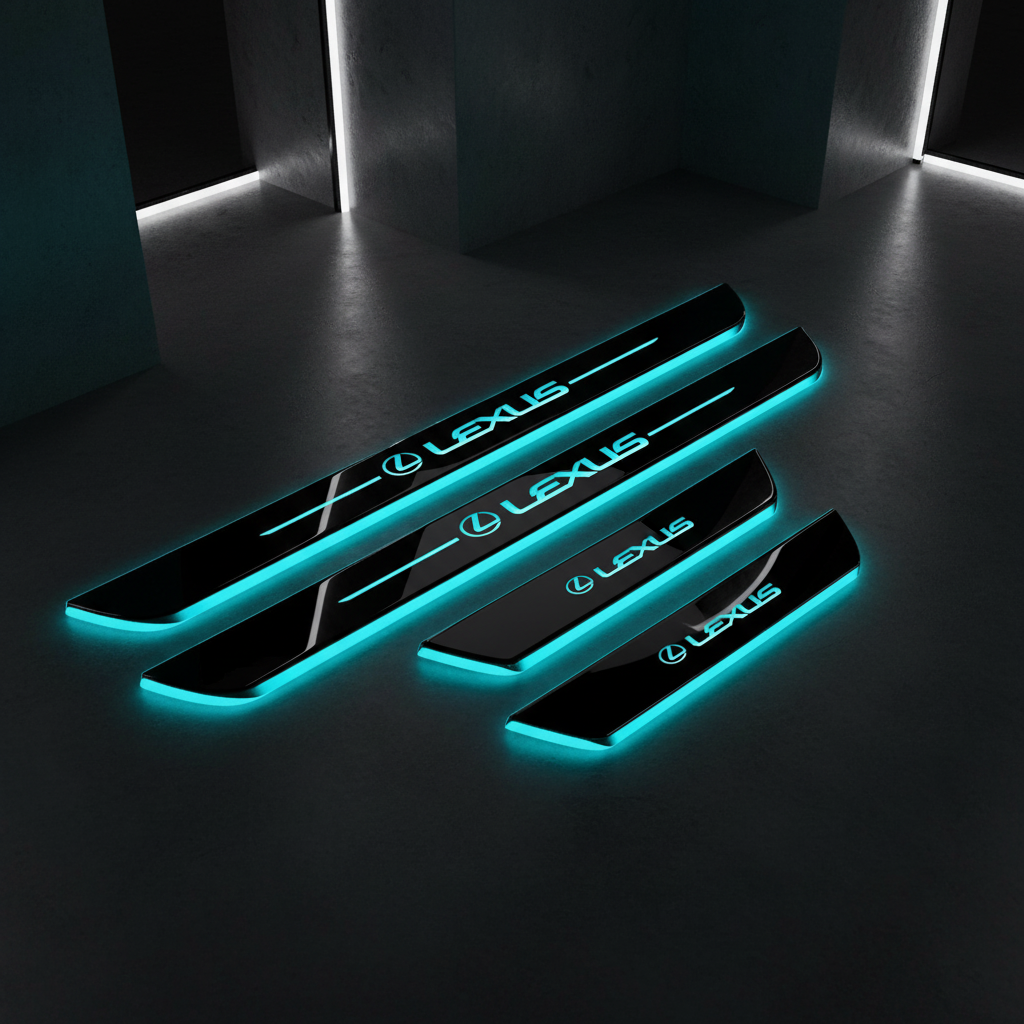 LED Car Door Sills Lights Pro