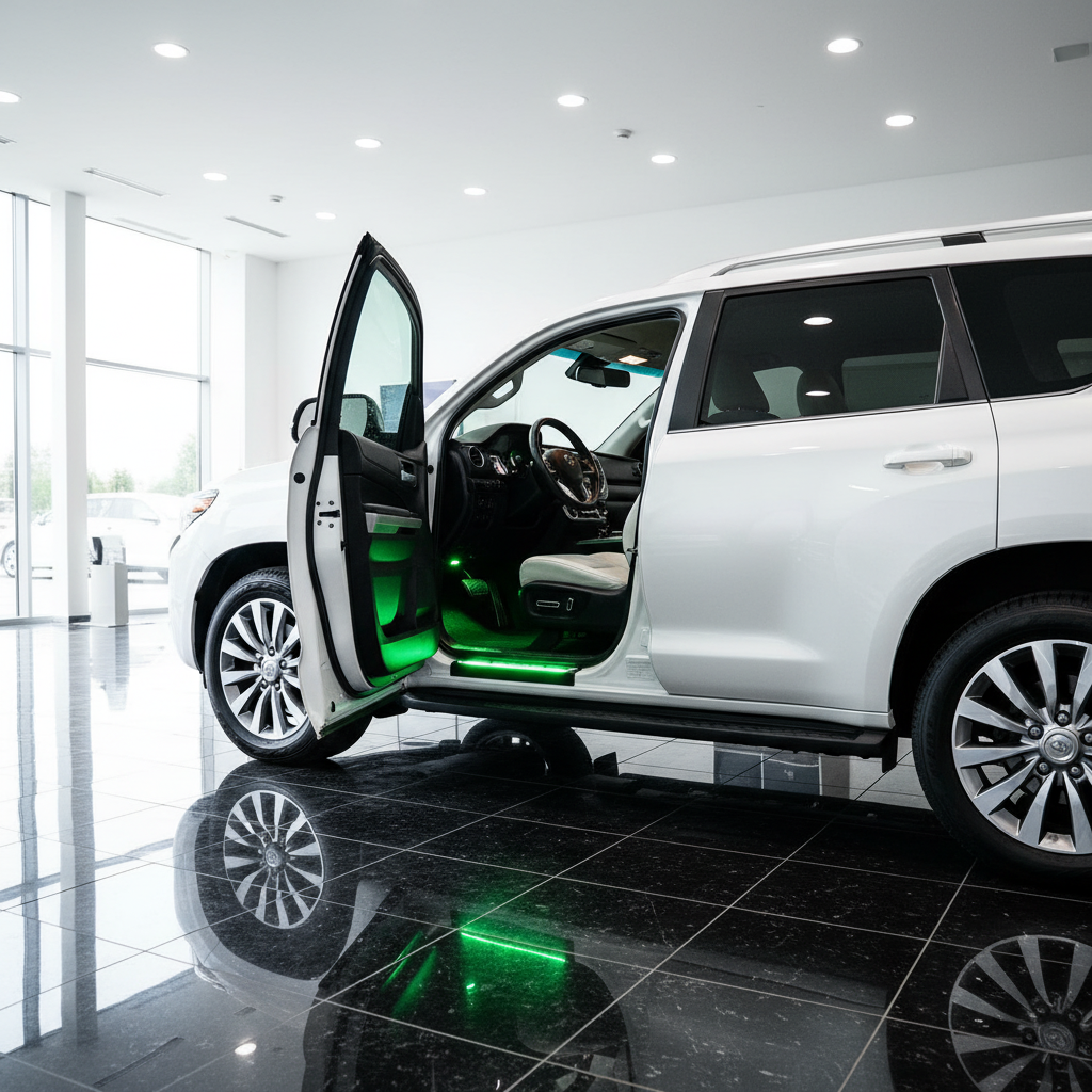 LED Car Door Sills Lights Pro