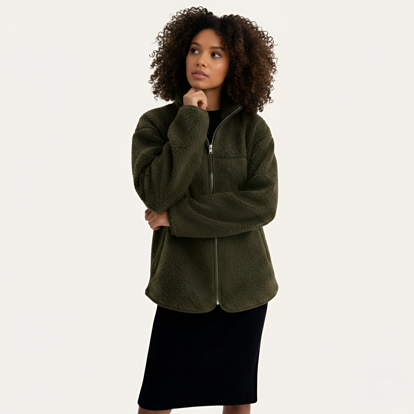 Mama Babywearing Front Carry Fleece Jacket