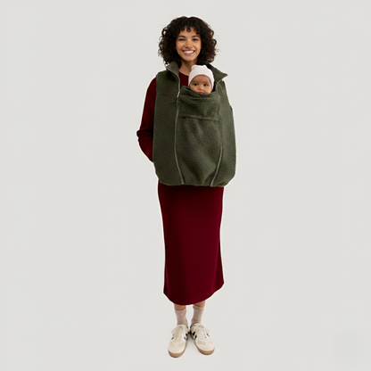 Mama Babywearing Front Carry Fleece Jacket