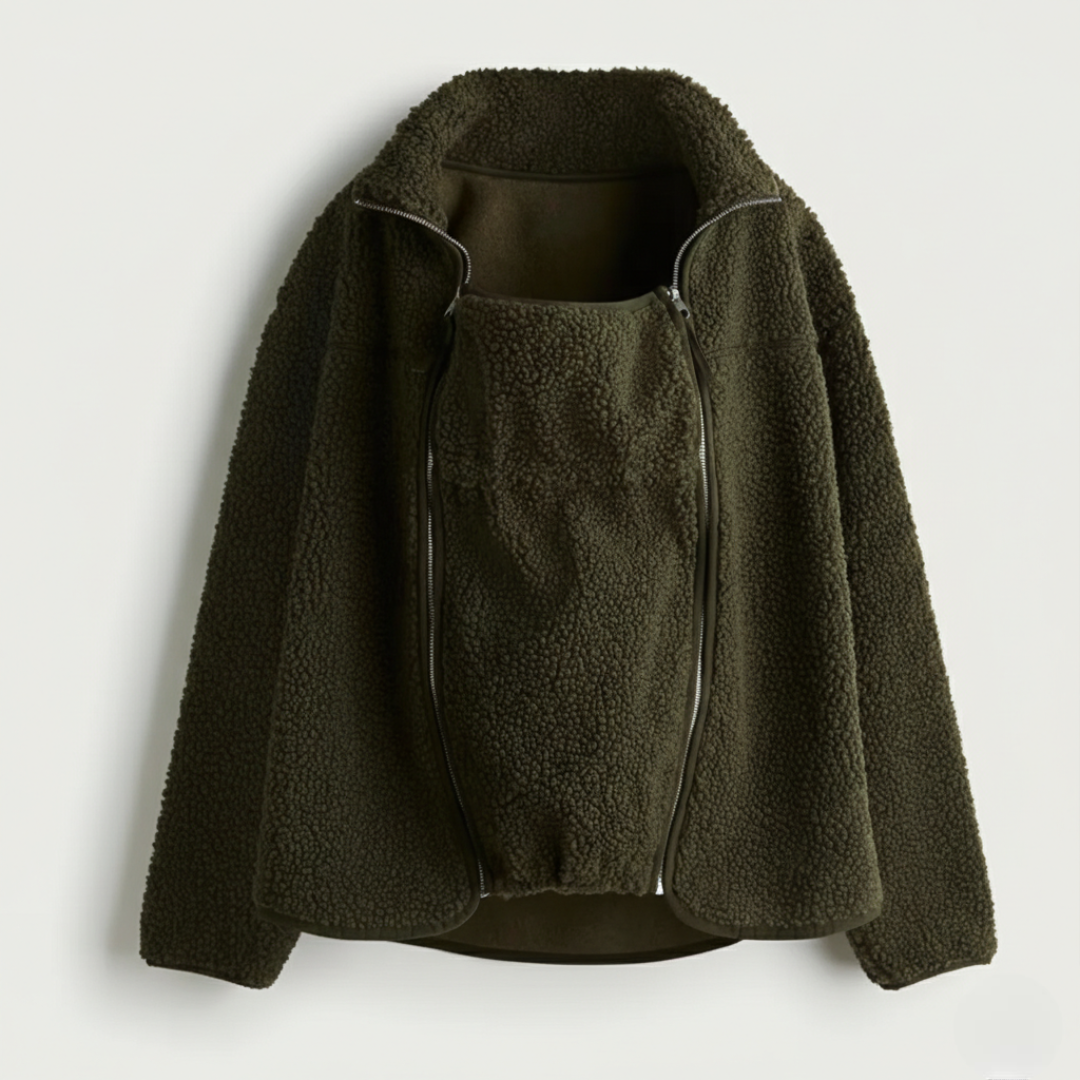 Mama Babywearing Front Carry Fleece Jacket