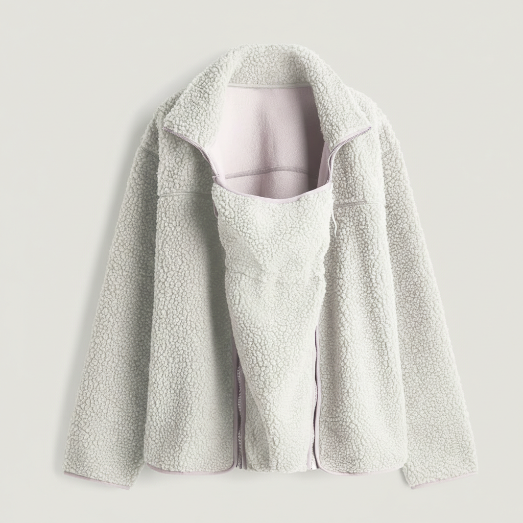 Mama Babywearing Front Carry Fleece Jacket