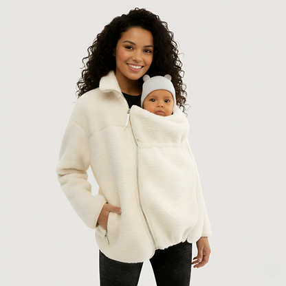 Mama Babywearing Front Carry Fleece Jacket