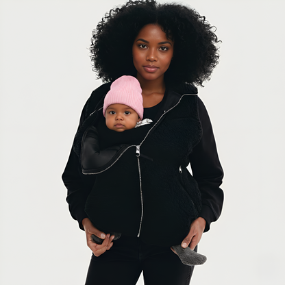 Mama Babywearing Front Carry Fleece Jacket