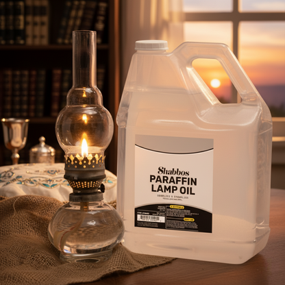 1 Gallon Clear Smokeless Odorless Paraffin Lamp Oil