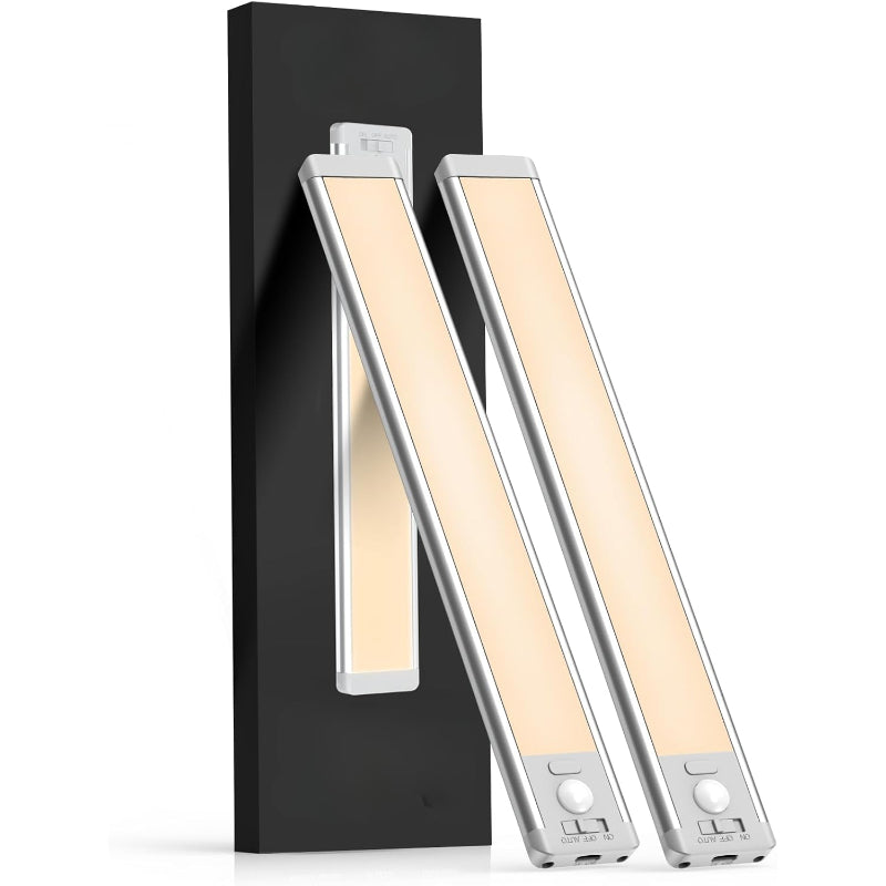 Rechargeable Motion Sensor Under Cabinet Lights Set-Solar Flame Torch | SLIMG:7057200050003255200