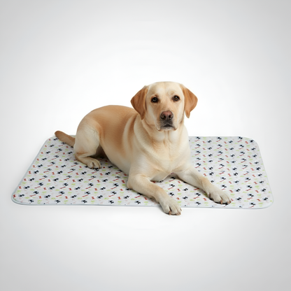 Paw Print Reusable Pet Urine Pad