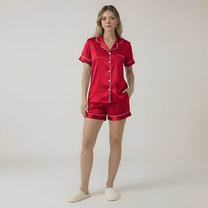 Short Sleeve Classic Pajama Set