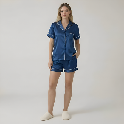 Short Sleeve Classic Pajama Set