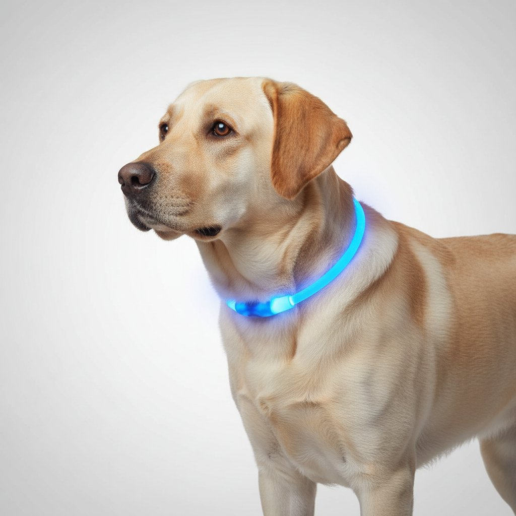 Rechargeable LED Pet Visibility Collar