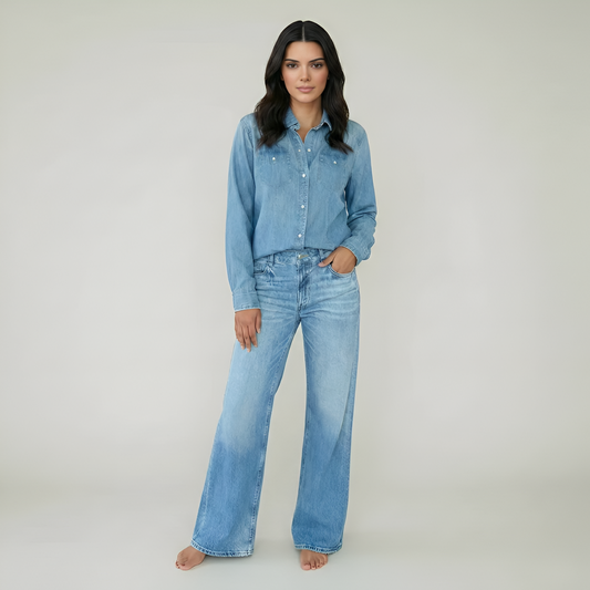 Soft And Stretchy Two Piece Pajama Set For Women