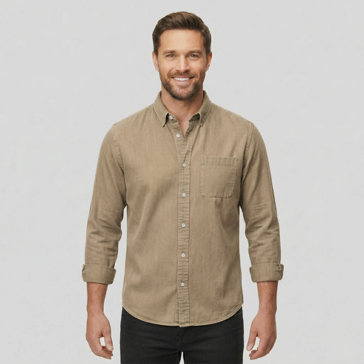 Everyday Long Sleeve Button Down Shirt