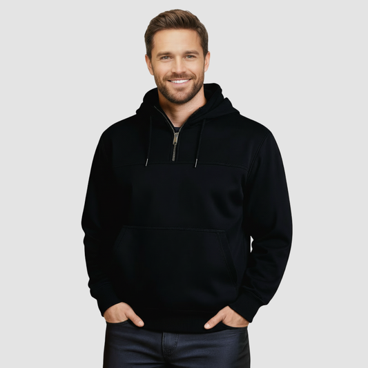 Rain Defender Loose Fit Quarter Zip Sweatshirt