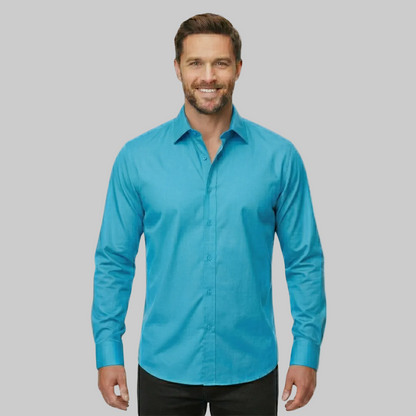 Classic Stretch Long Sleeve Button Down Shirt