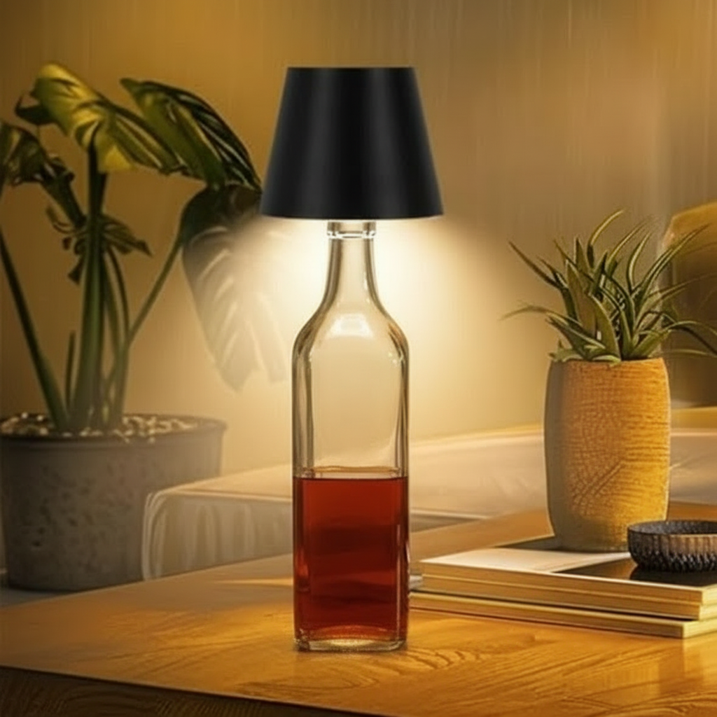 3 Color Rechargeable Wireless Bottle Lamps | SLIMG:7348012851997460674