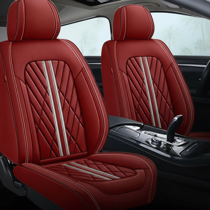 Ultra Car Seat Covers With Leather Design And Airbag Compatibility For Cars