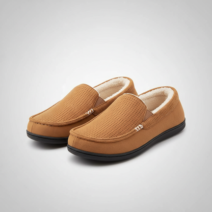 Cozy Suede Memory Foam Slipper