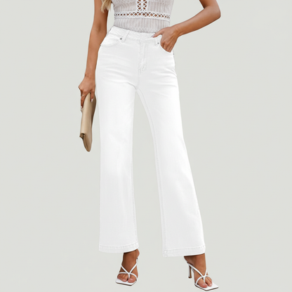Vintage Inspired Flare Denim Jeans