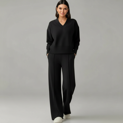 Casual Soft Fit Lounge Pant Set