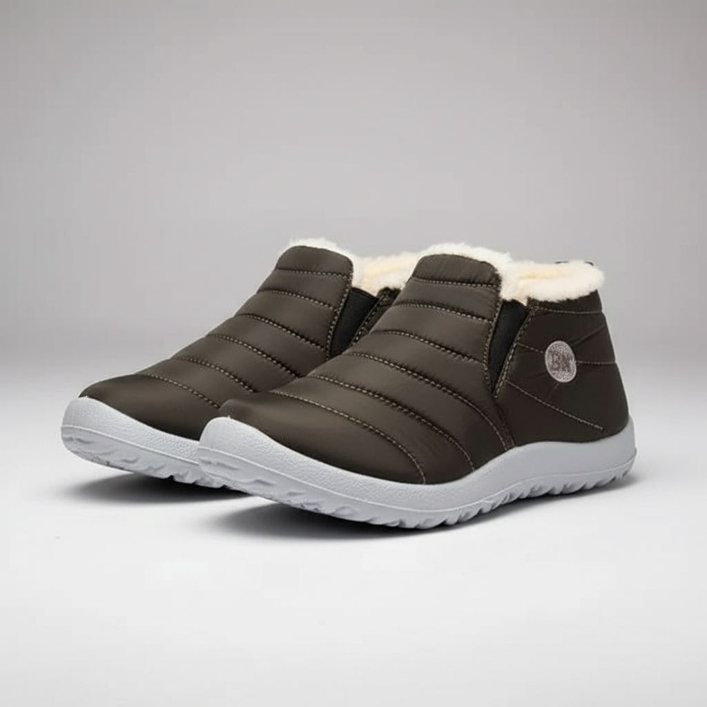 Cozy Winter Fur Lined Snow Boots