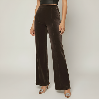 High Rise Statement Flare Pants For Women