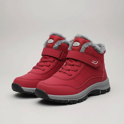 Warm Fuzzy Lined Winter Boots For Women