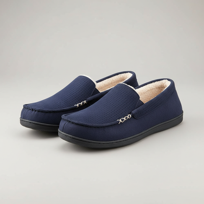 Cozy Suede Memory Foam Slipper
