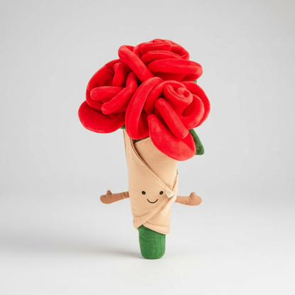 Plush Flower Bouquet Wrap