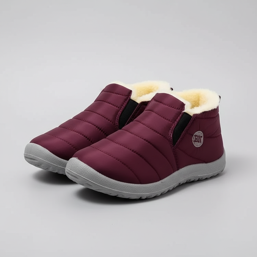 Cozy Winter Fur Lined Snow Boots