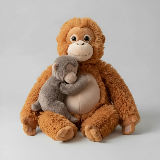 Mama Punch Monkey Plush Toy