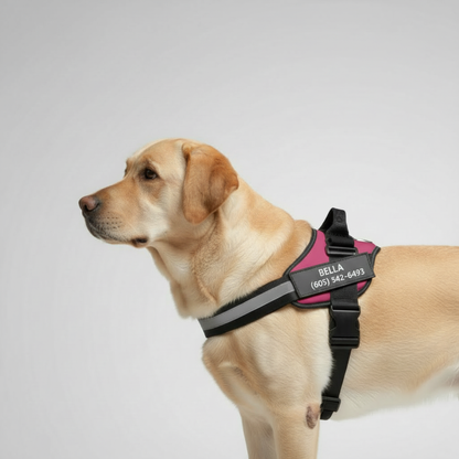 Adjustable Personalized Dog Harness Vest