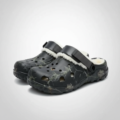 Cozy Insulated Slip On Winter Mules