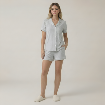 Cloud Knit Classic Pajama Set For Women