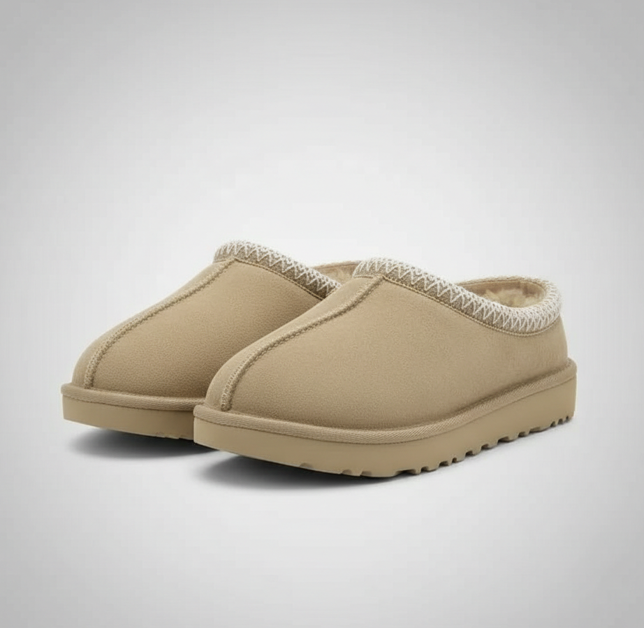 Warm Lined Casual Mule Slippers