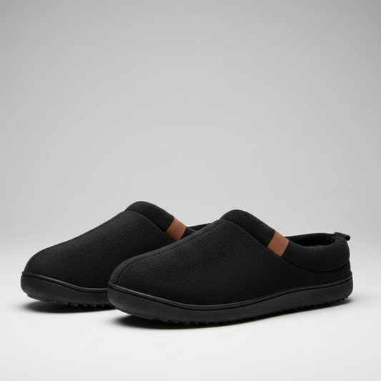 Non Slip Indoor Memory Foam Slippers For Men