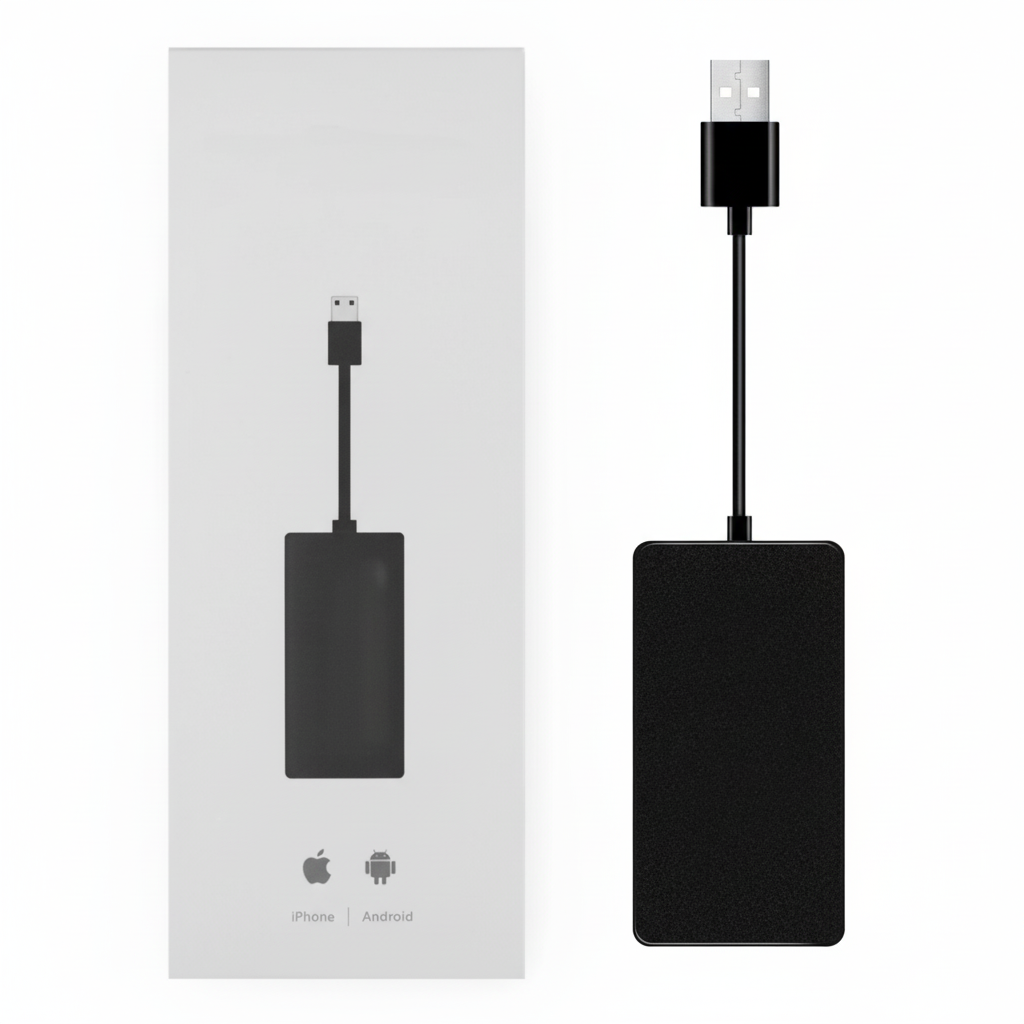 CarPlay and Android Auto Adapter Wireless Connectivity for All Car Brands