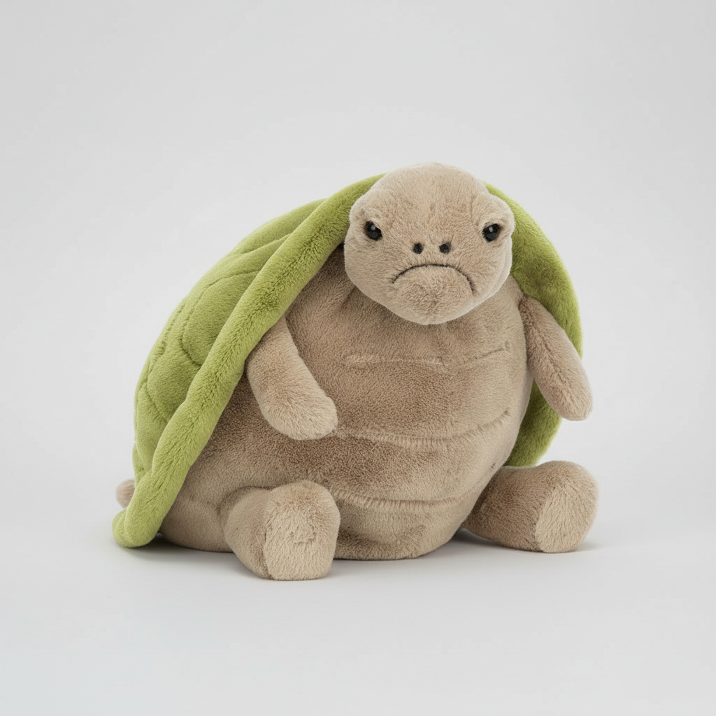 Timmy Turtle Seated Plush Figure
