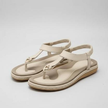 Casual Thong Sandals With Back Strap
