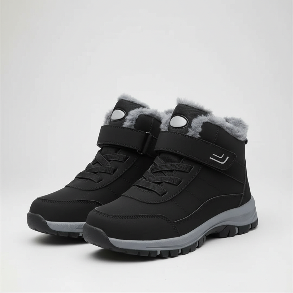 Warm Fuzzy Lined Winter Boots For Women