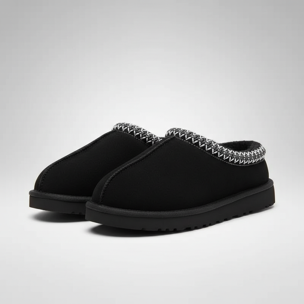 Warm Lined Casual Mule Slippers
