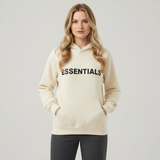 Classic Fit Hoodie With Graphic Design