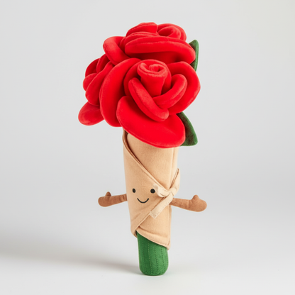 Plush Flower Bouquet Wrap