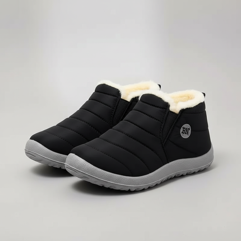 Cozy Winter Fur Lined Snow Boots