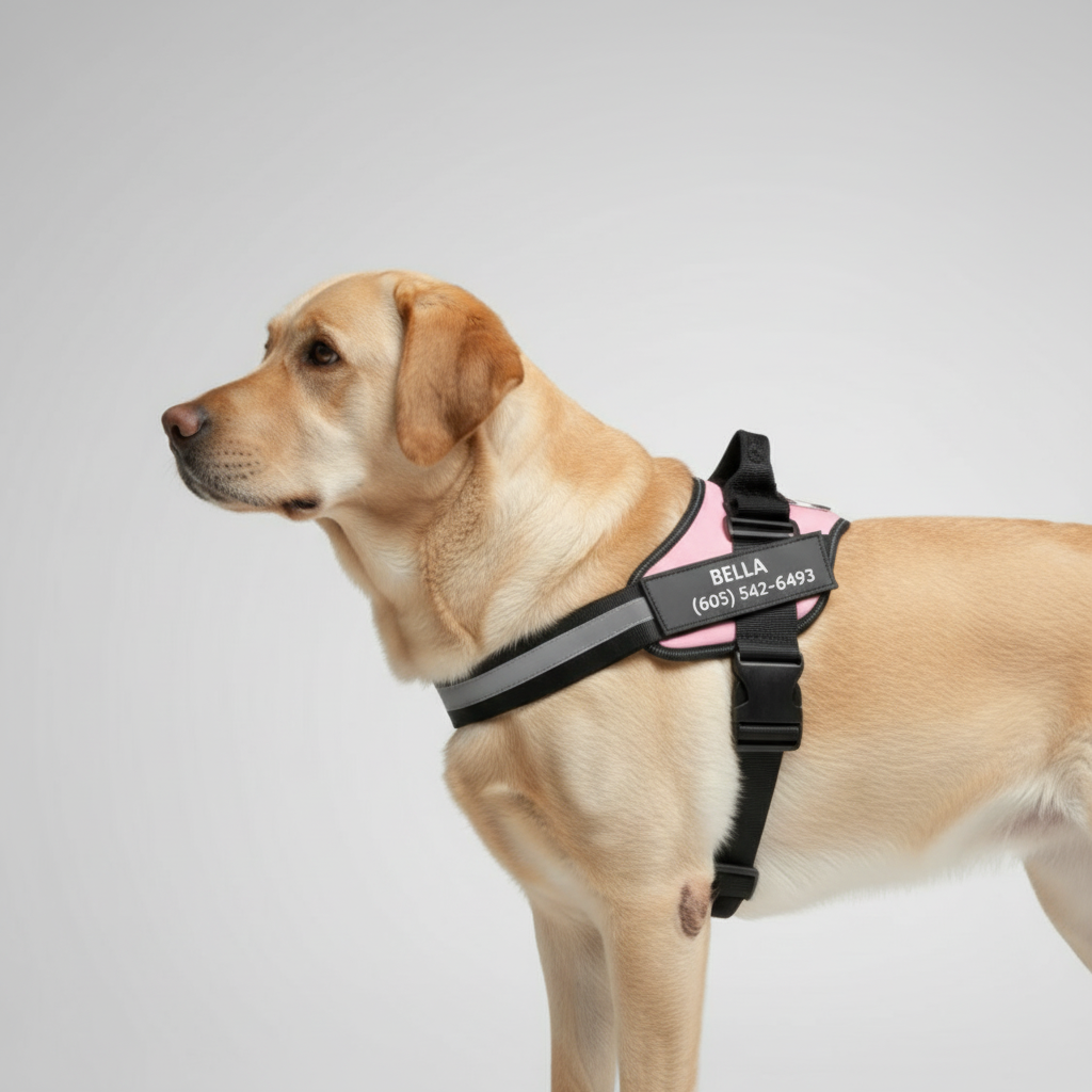 Adjustable Personalized Dog Harness Vest