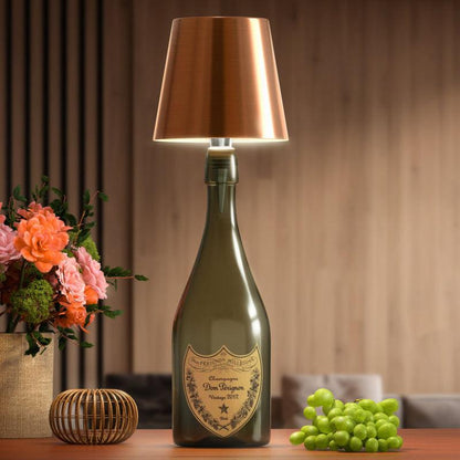 Wireless Rechargeable Bottle Lamp-Solar Flame Torch | SLIMG:7057199740161631378