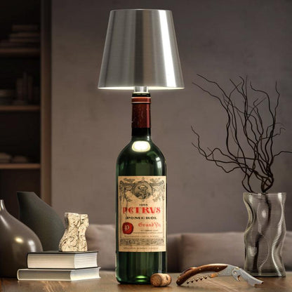 Wireless Rechargeable Bottle Lamp-Solar Flame Torch | SLIMG:7057199740161631383