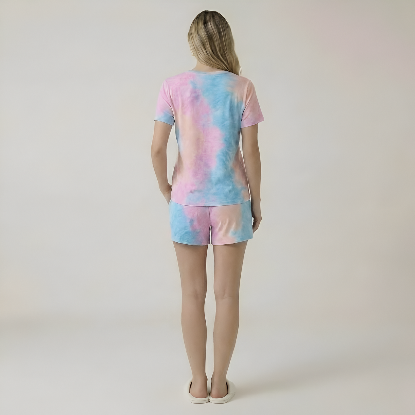 Short Sleeve Summer Pajama Set For Women