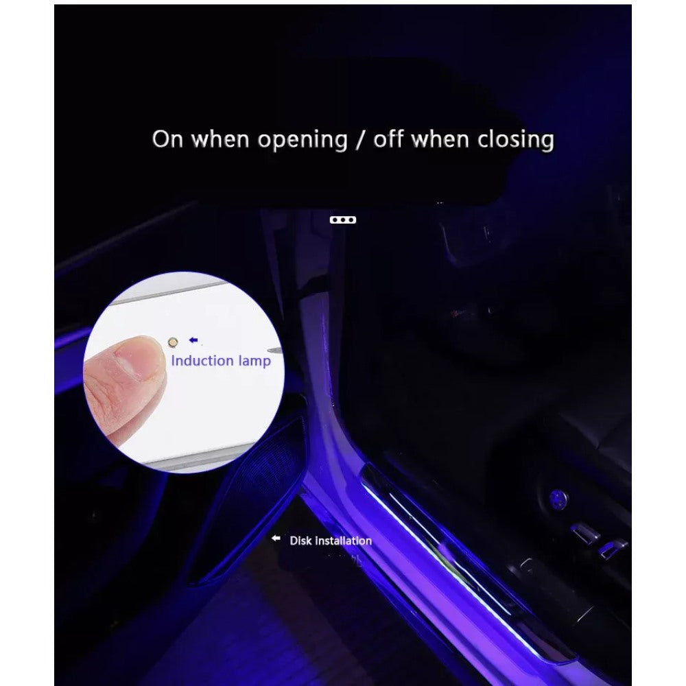 LED Car Door Sills Lights Pro